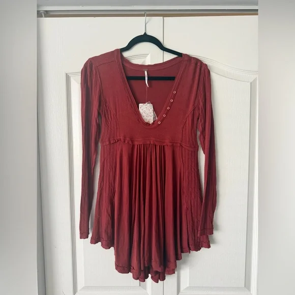 Free people cowboy top NWT - Picture 5 of 6